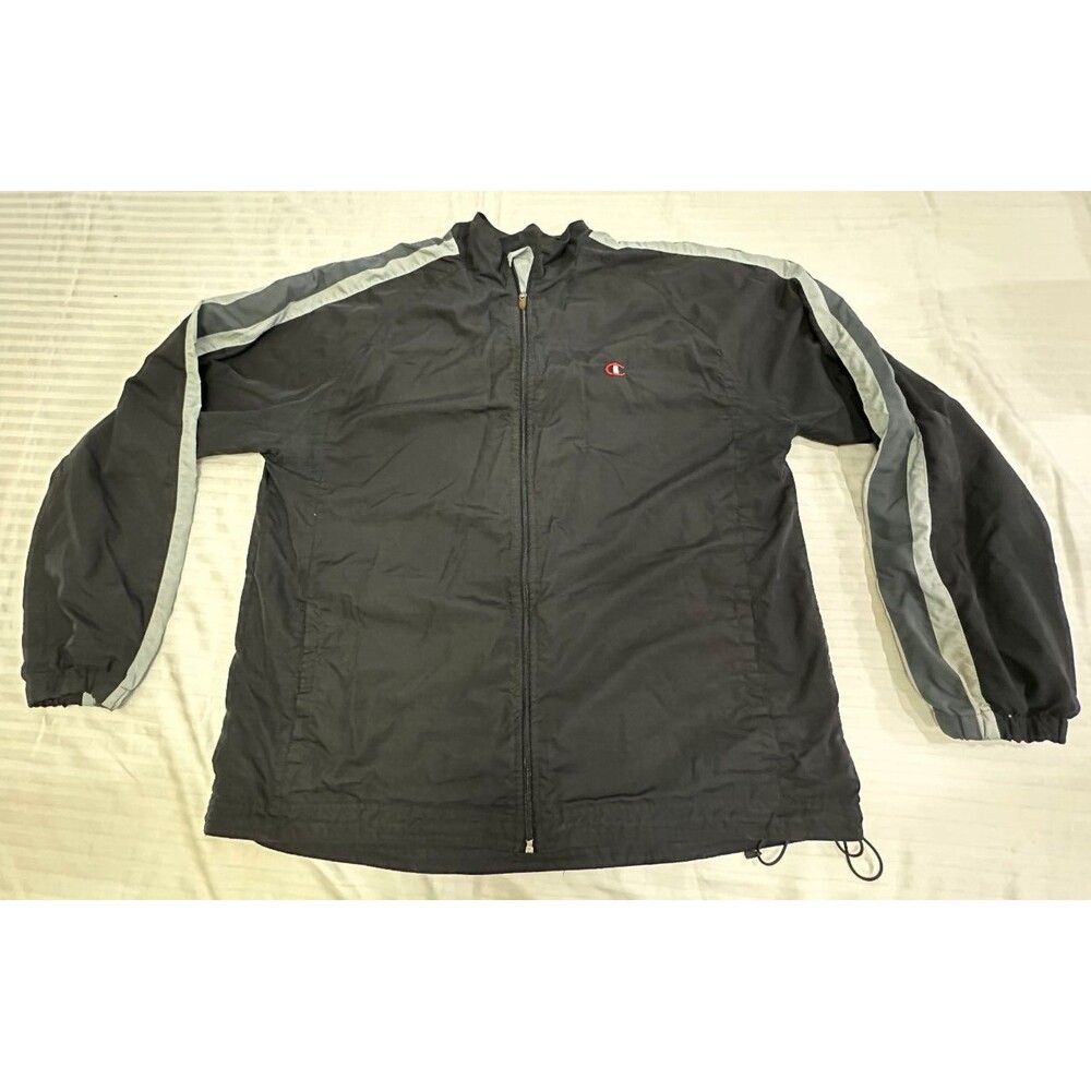 CHAMPION MENS ATHLETIC FULL ZIP JACKET SIZE XL
